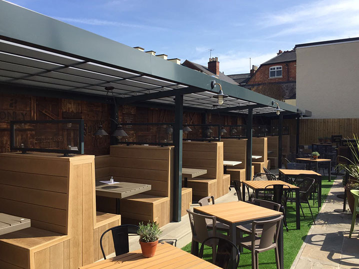 Pub Garden Canopy